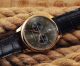 IWC Schaffhausen Automatic Copy Watch Rose Gold Black Leather Strap (7)_th.jpg
